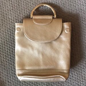 Adorable Gold Backpack!